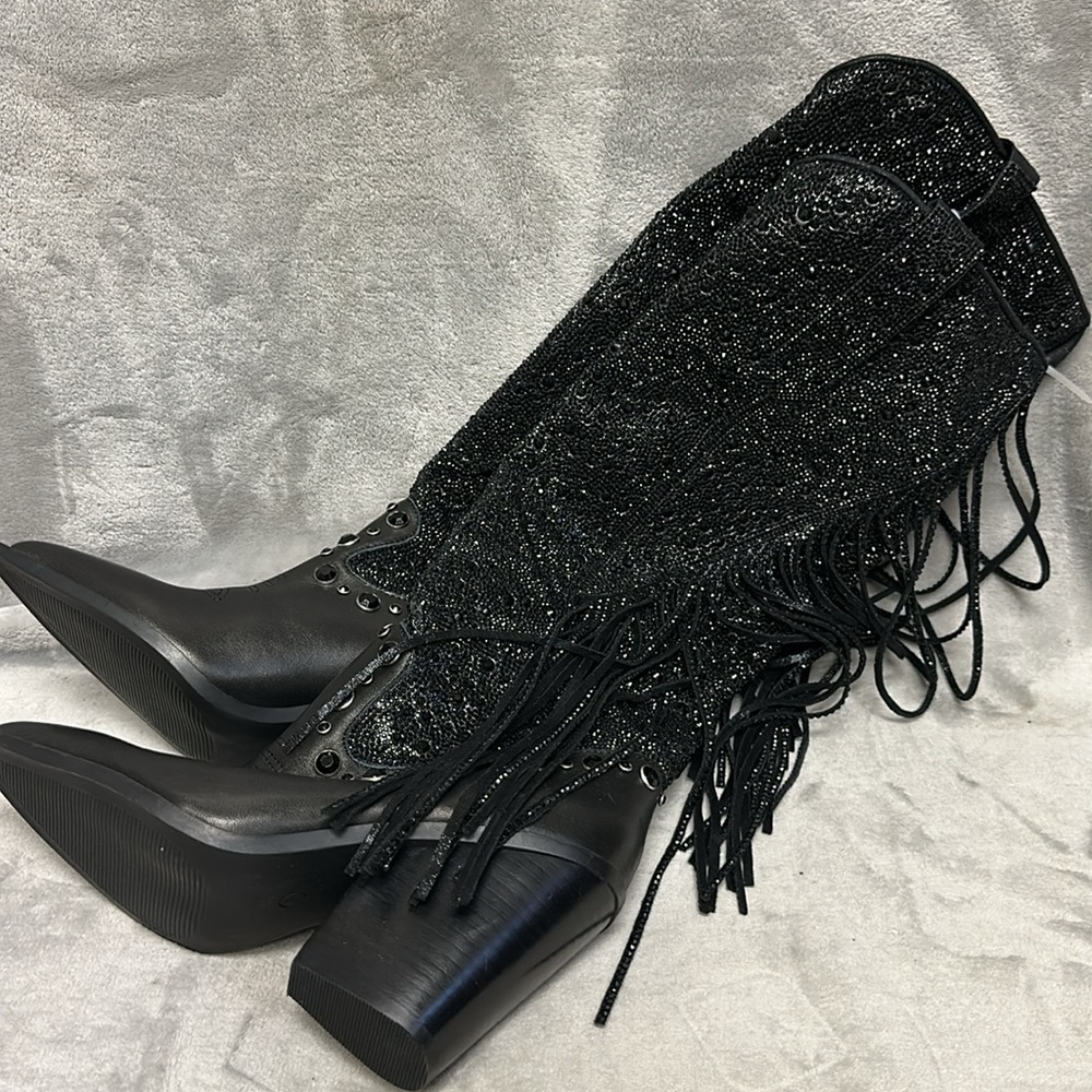 Steve Madden Women's Lexy Western Boots Size 7 - Picture 2 of 8